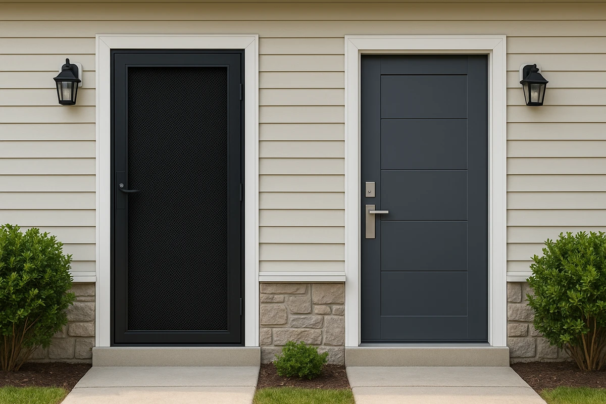 Comparing Steel vs Aluminium Security Doors: Which Should You Choose?