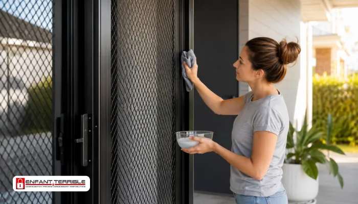 Keep Your Security Doors Clean